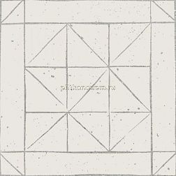 Wow Square Sketch Decor Белый Матовый Декор 18,5х18,5 см