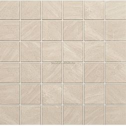 Estima Gabbro GB 01 White Белая Неполированная Мозаика 30х30 (5х5) см