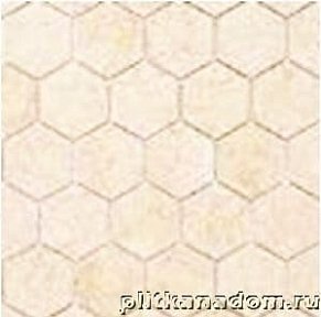 Caramelle Pietrine Hexagonal Crema Marfil MAT hex Мозаика 29,5x30,5х6 (1,8x3) см