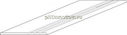Kutahya Faselis Brown Parlak Nano Ступень с насечками 30х120 см