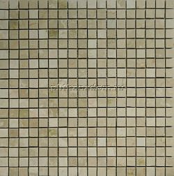 Orro Mosaic Orro Stone Botticino Pol. Мозаика 1,5х1,5х0,4 30,5х30,5 см