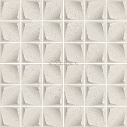 Paradyz Effect Grys Pressed Mosaic Mat Серая Матовая Мозаика 29,8x29,8 см