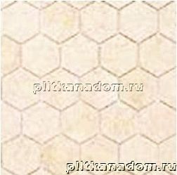 Caramelle Pietrine Hexagonal Crema Marfil MAT hex Мозаика 29,5x30,5х6 (1,8x3) см