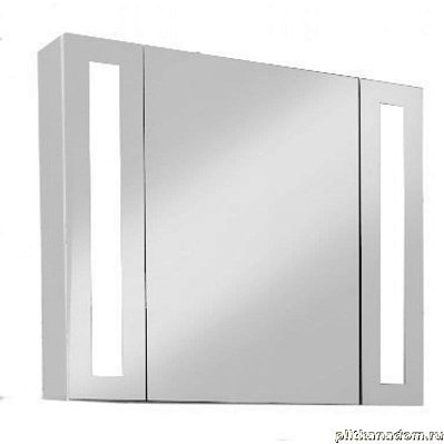 Edelform Point 2-525-00-S Шкаф зеркальный 80, белый
