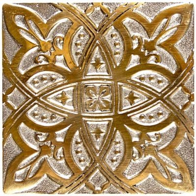 Kavarti Zircon Zodiak Вставка из бронзы с биметаллическим эффектом 7,5x7,5