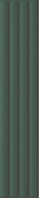 DNA tiles Plinto Out Green Matt Зеленая Матовая Настенная плитка 10,7x54,2 см