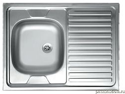 КромРус EC-220 Кухонная мойка 60х80 (201) правая 0,6 мм, 3,5