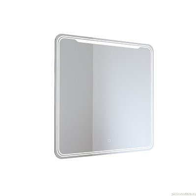 Зеркало Mixline Виктория 800*800 (ШВ) сенсорный выкл, светодиодная подсветка (547253)