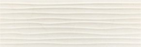 Baldocer Velvet Pearl Wellen Rett Керамическая плитка белая глина 30х90 см