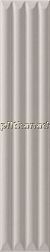 Ava Ceramica UP Cannettato Grey Glossy Серая Глянцевая Настенная плитка 5x25 см