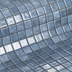 Ezarri Gemma Lapis Синяя Глянцевая Мозаика 31,3х49,5 (2,5х2,5) см