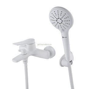 Lemark Bronx LM3714MW Смеситель для ванны с монолитным изливом