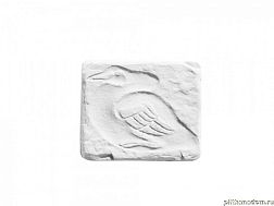 UniStone Птицы 2 Белый Вставка 14,3x14,3x2,5 см