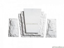UniStone 2 Белый Замковый камень 16,1x24,5x5 см