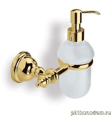 Webert Ottocento АМ500201 Дозатор жидкого мыла из латуни, емкость стекло, золото