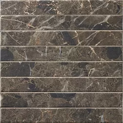 La Platera Capri Brick Black Коричневая Матовая Настенная плитка 35x35 см