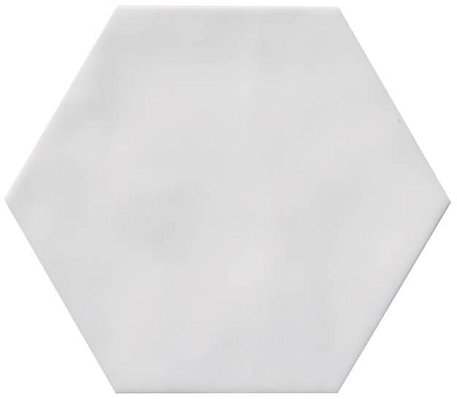 Adex Levante Hexagono Aire Glossy Белая Глянцевая Настенная плитка 10,8х12,4 см
