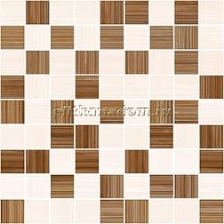 Ceramica Classic Stripes Мозаика т.бежевый+бежевый 30х30 см