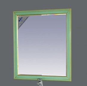 Зеркало Misty Vena 75, цвет салатовый