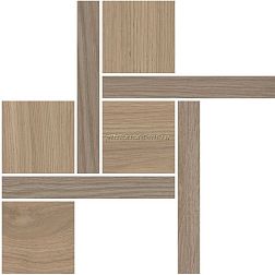 Kerama Marazzi Альберони T056-SG643820 2 Мозаичный Коричневый светлый Матовый обрезной Декор 27,5x27,5 см