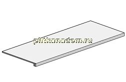 Casalgrande Padana Marmoker Travertino Miele Gradone (assemblato) Lucido Ступень 118х33 см